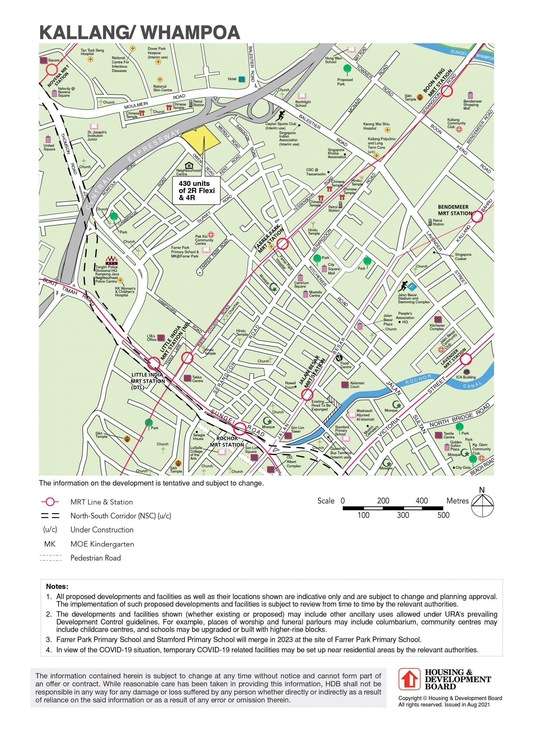 Kallang Whampoa BTO full map