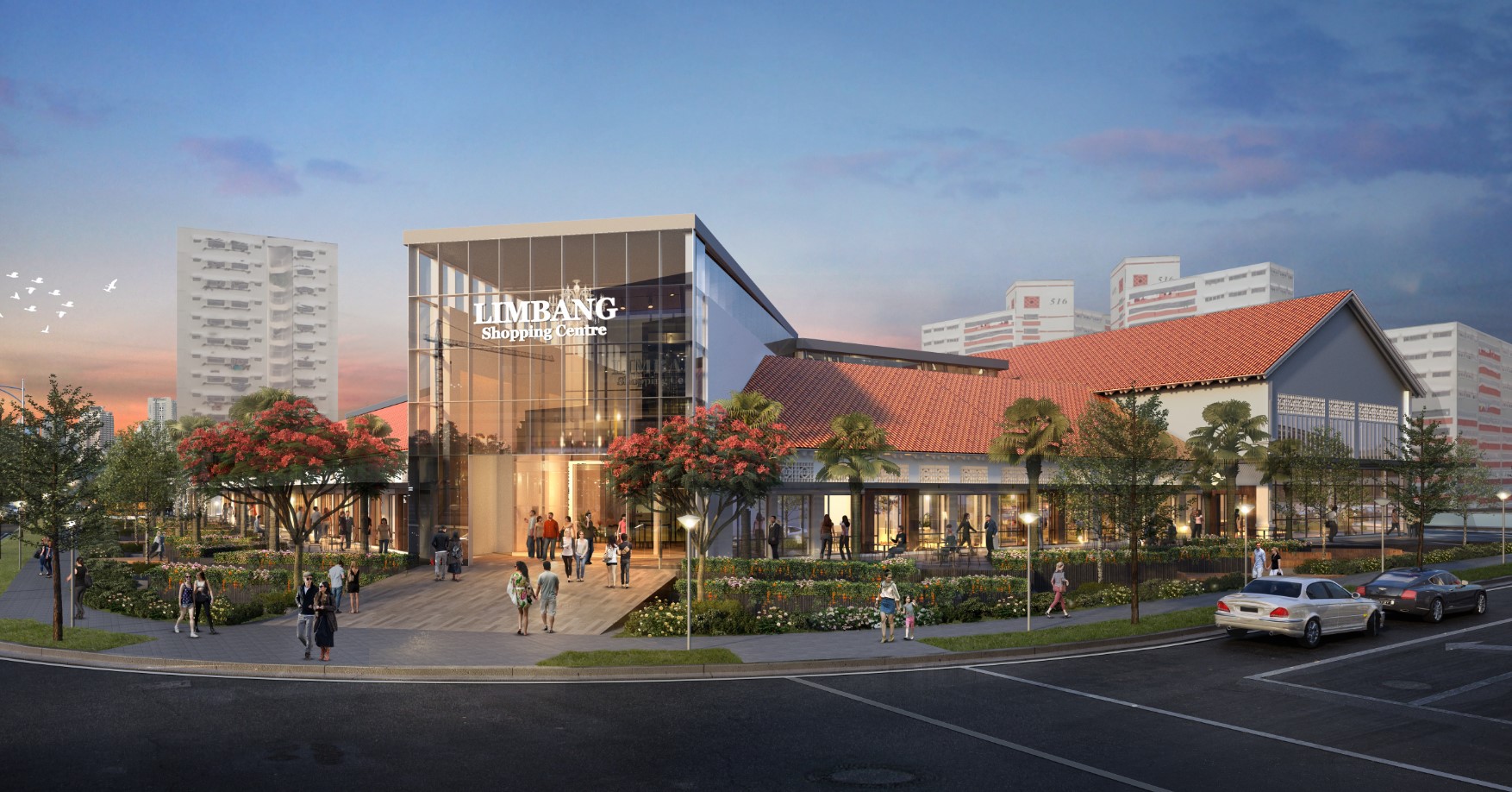 Limbang Shopping Centre artist's impression