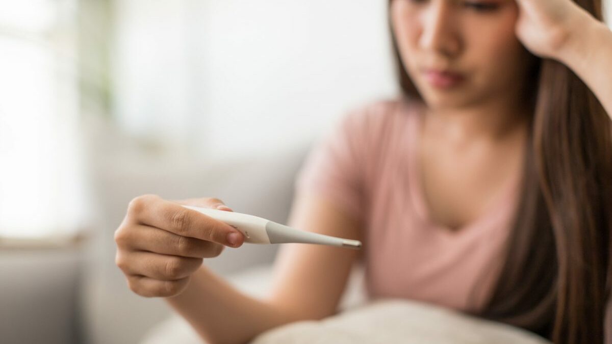 Woman on home recovery