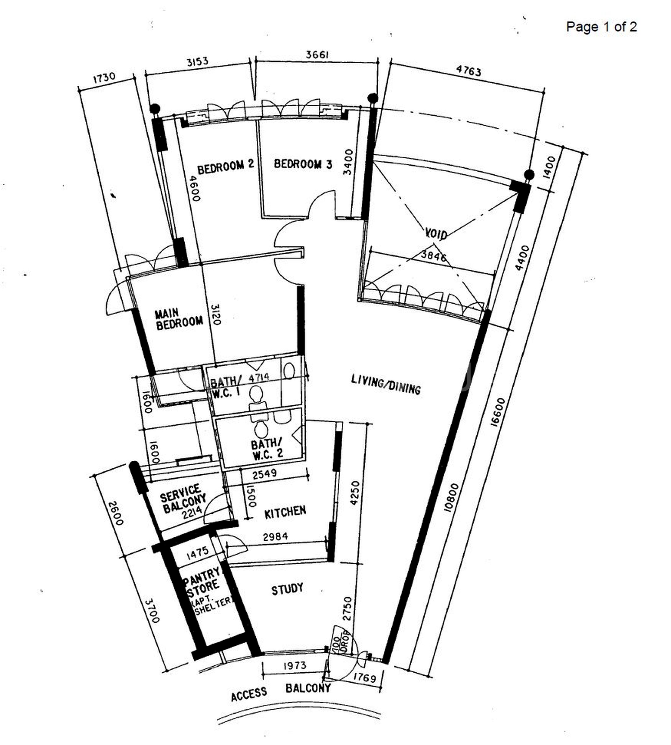 467B Admiralty Drive floor plan