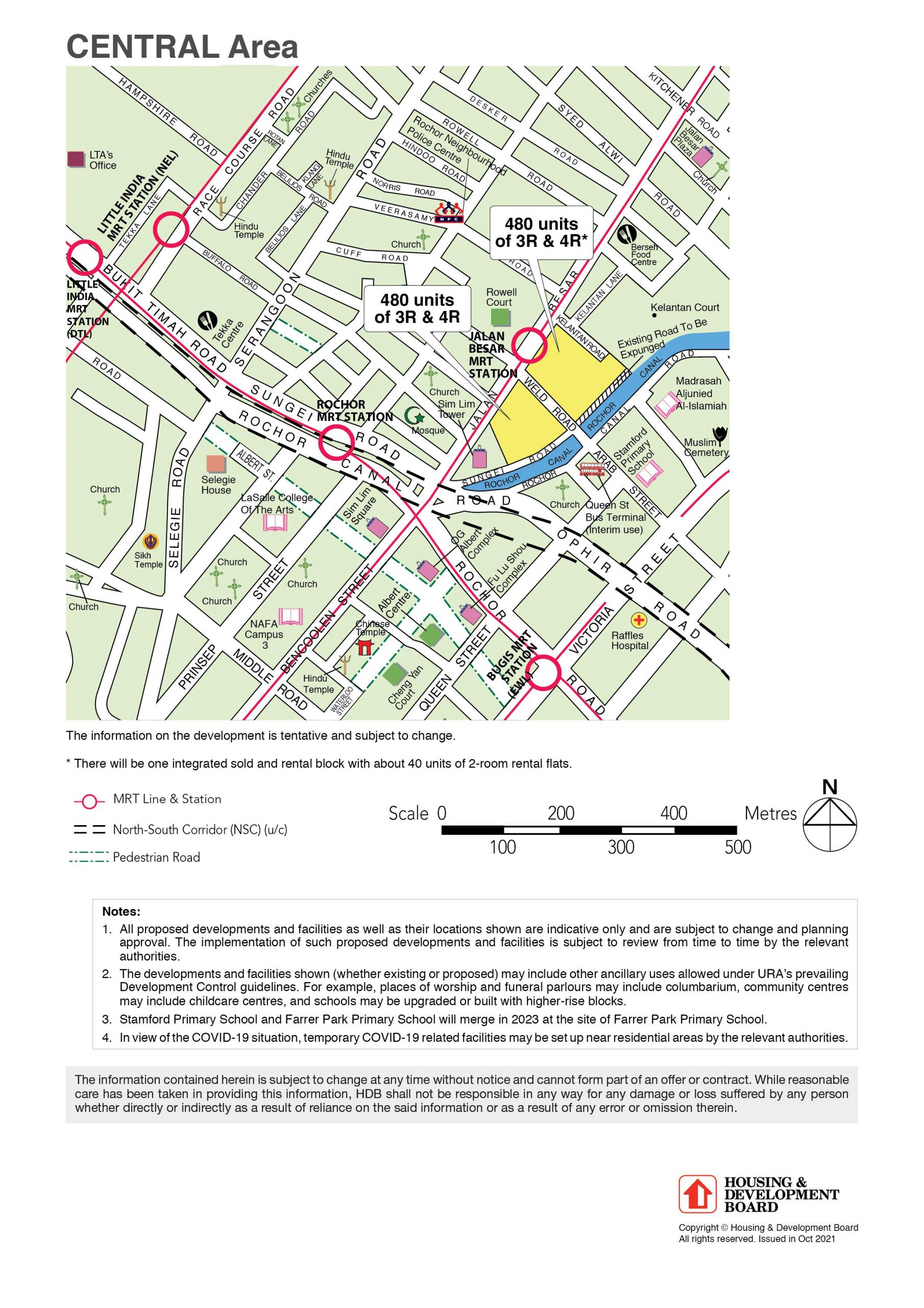 Full map of Rochor BTO