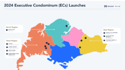 Executive Condominium (ECs) 2024/2025 Launches Map