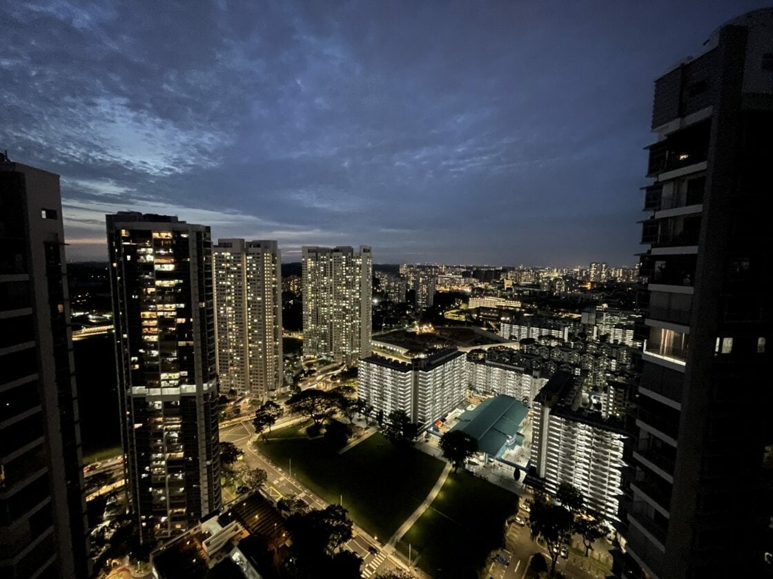 View from The Peak flat