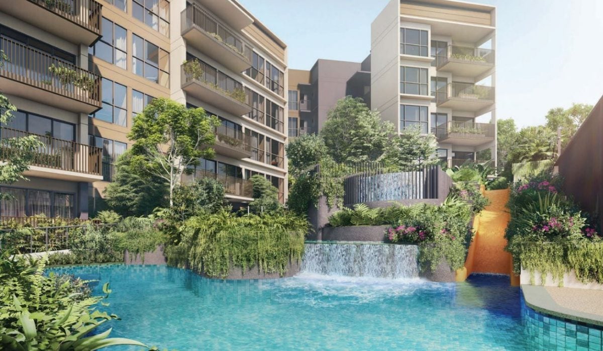 Artist's impression of The Watergardens at Canberra