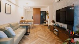 Completed Dining and Living Room
