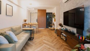 Completed Dining and Living Room