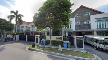 Google Street View of Coronation Road West semi-detached houses