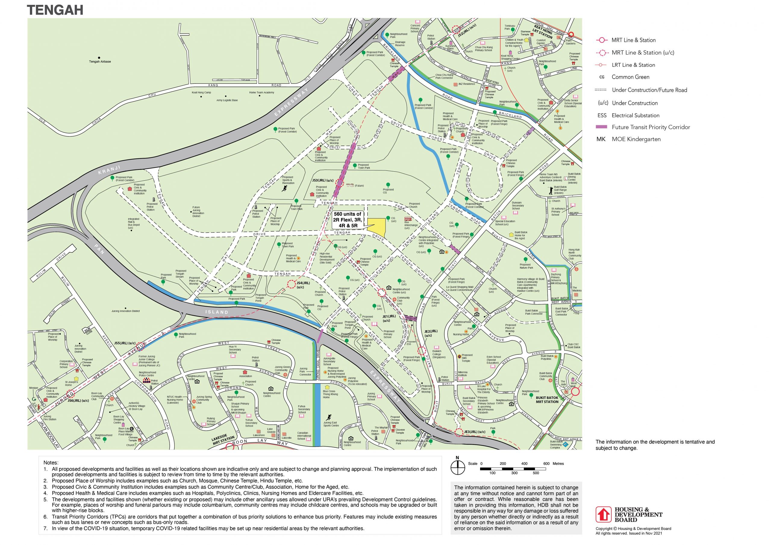 Feb 2022 Tengah Drive BTO full map