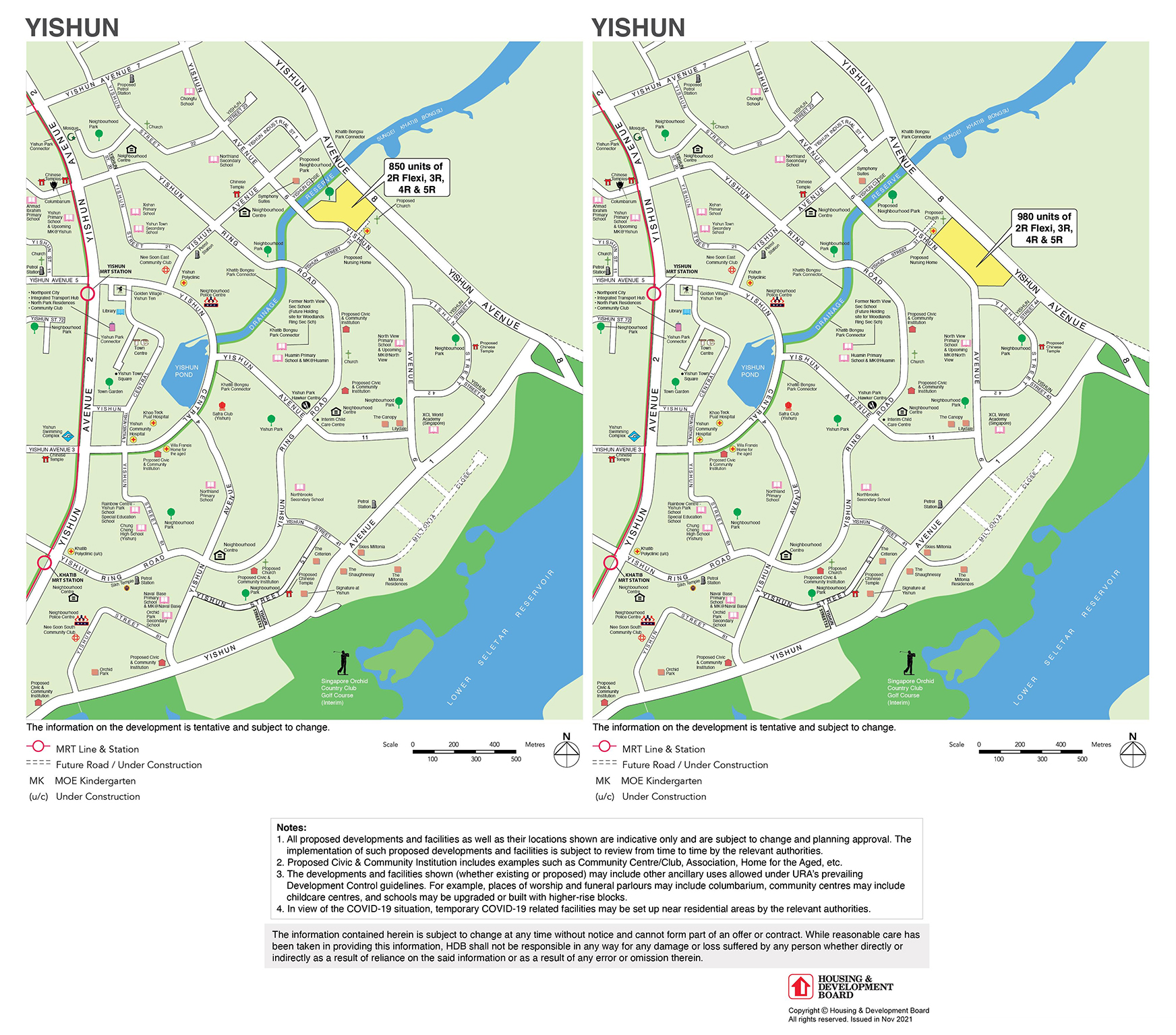 Feb 2022 Yishun BTO full map