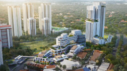 One Holland Village aerial view