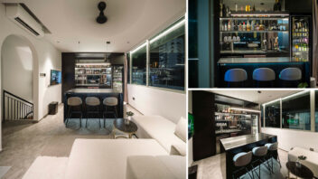 Jalan Besar penthouse overhaul - Living Bar Lounge - Header