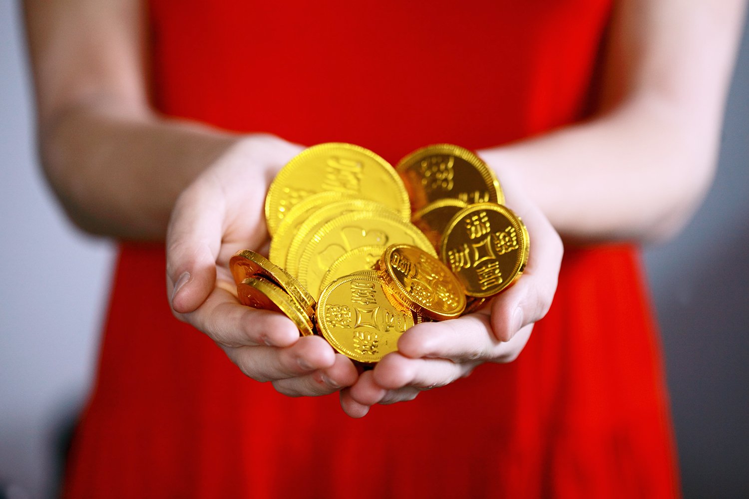 chocolate coins