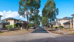 Australia suburban houses