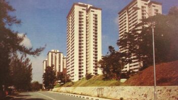 Spottiswoode Park HDB estate 1980s
