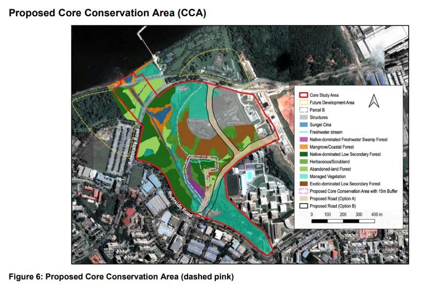 Woodlands North environmental study