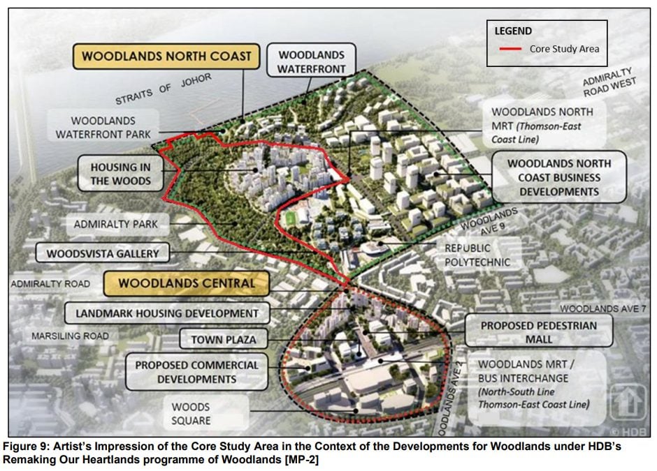 Woodlands North environmental study