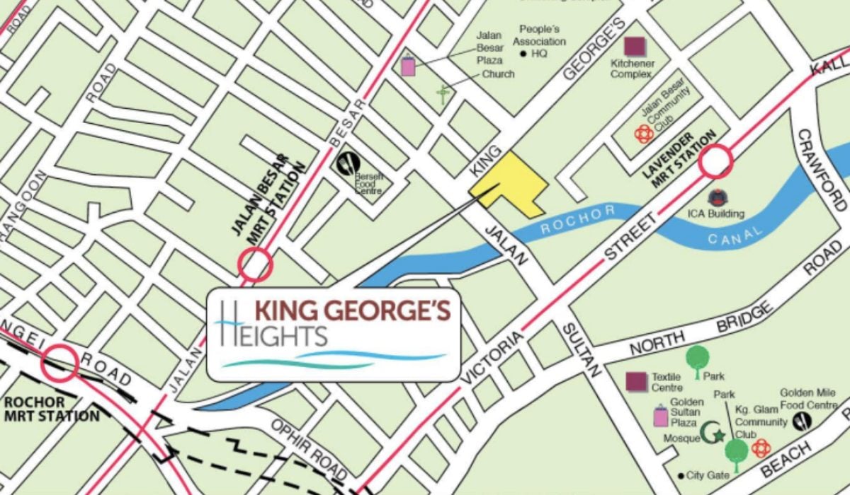 Feb 2022 HDB BTO PLH Kallang/Whampoa King George's Heights map