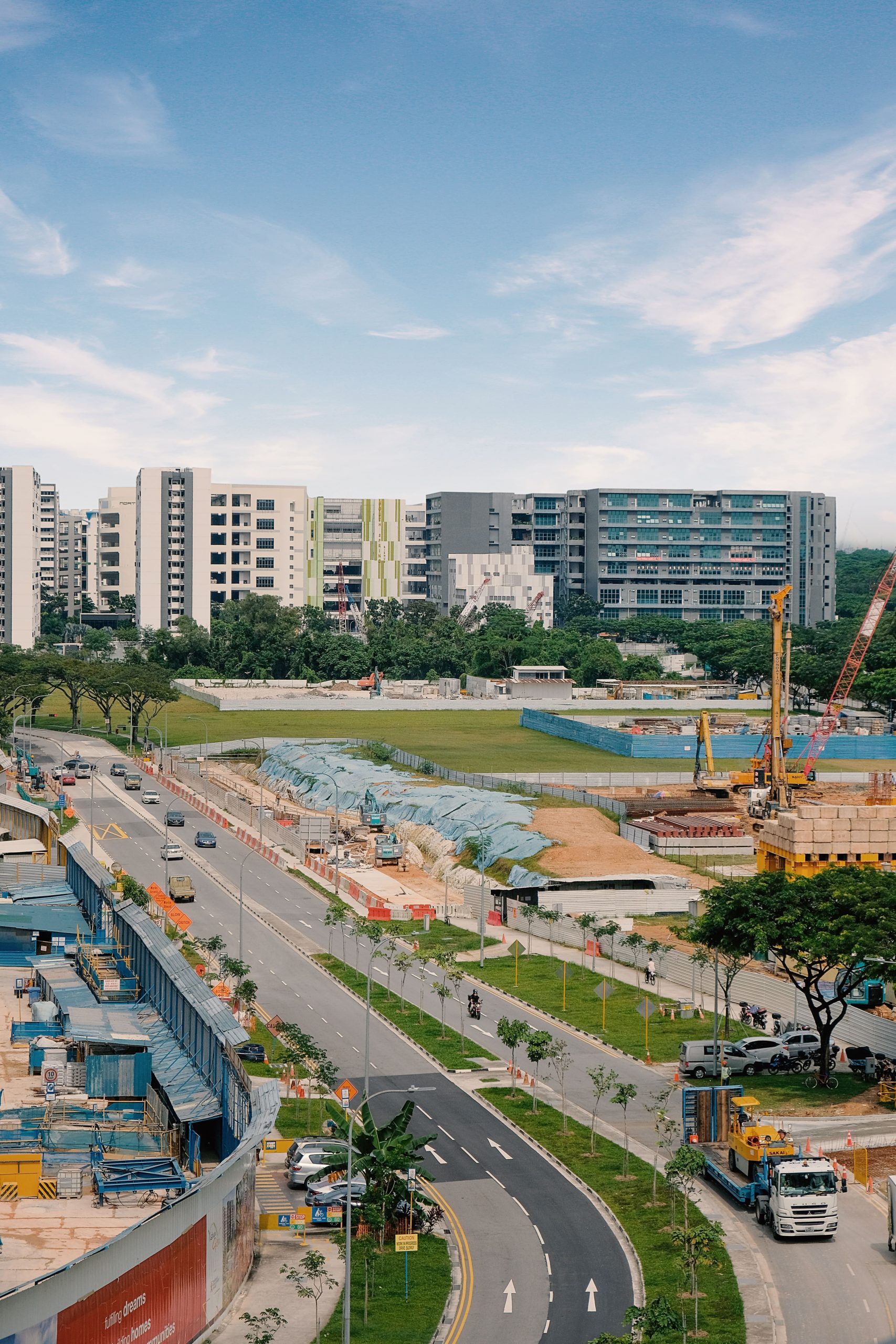 Site of Feb 2022 Yishun Boardwalk BTO