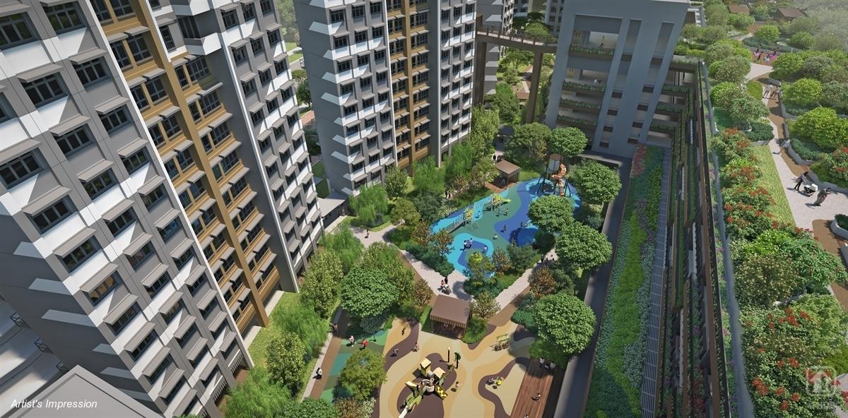 Artist's impression of Grove Spring @ Yishun