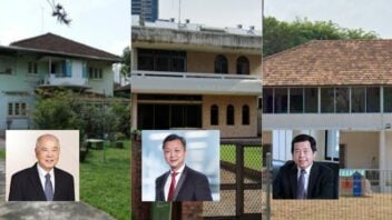Bungalows bought recently by Kheng Leong, entity of Melvin Poh and son of Ng Cheng Chuan