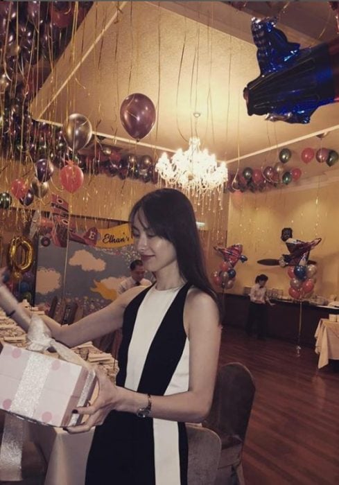 Isabella Leong son's birthday party IG