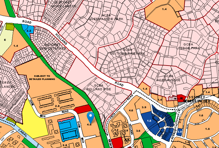 URA master plan of Queenstown BTO