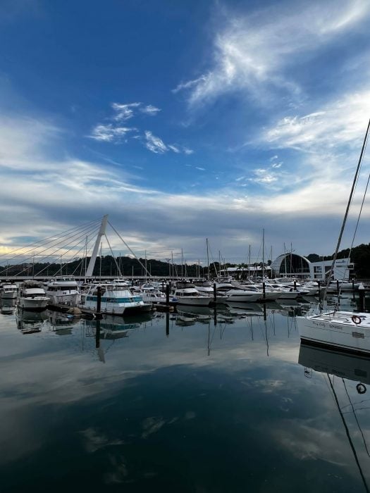 Priscilla and Philip Caribbean at Keppel Bay home - seafront view