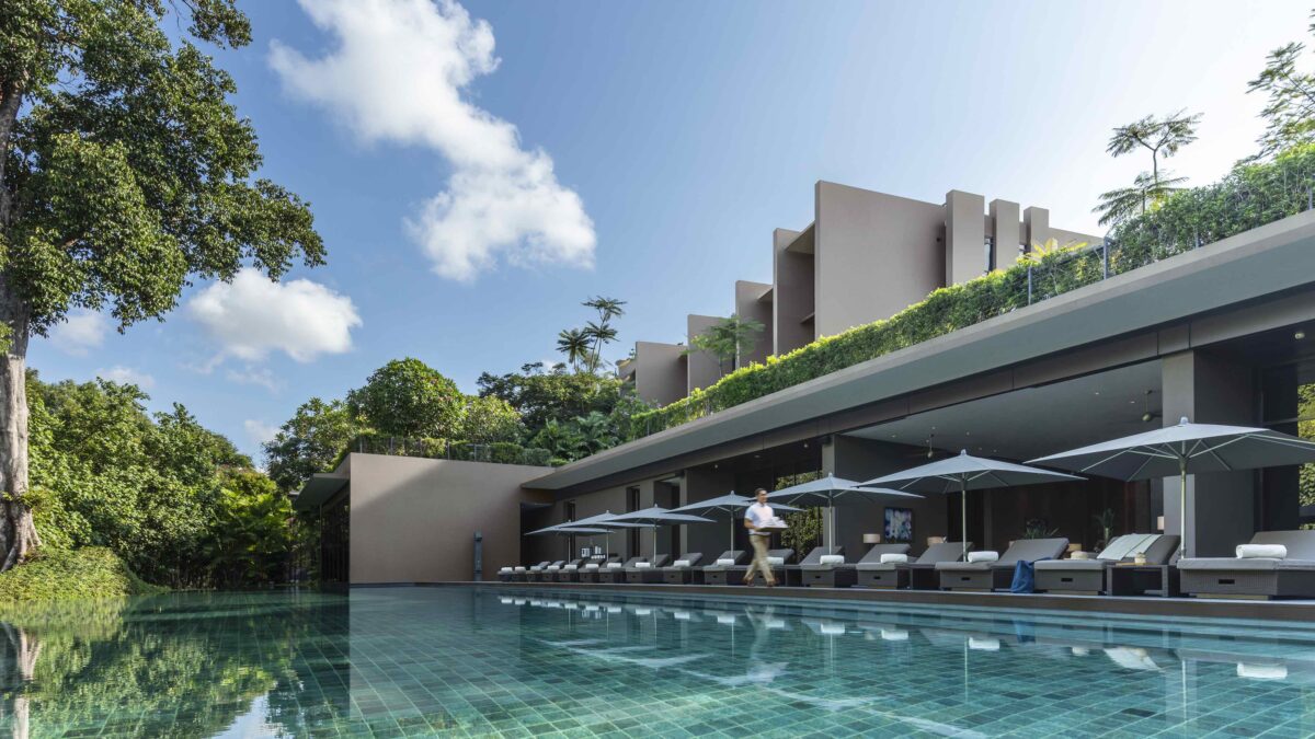 Pool at Capella Club Residences