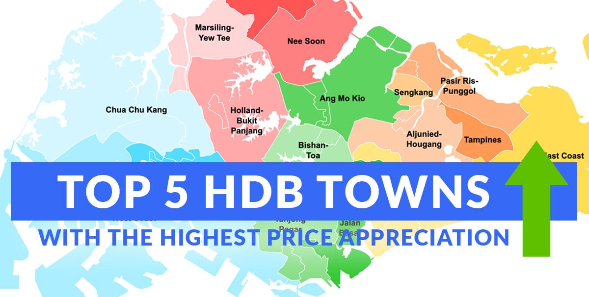 highest price psf appreciation