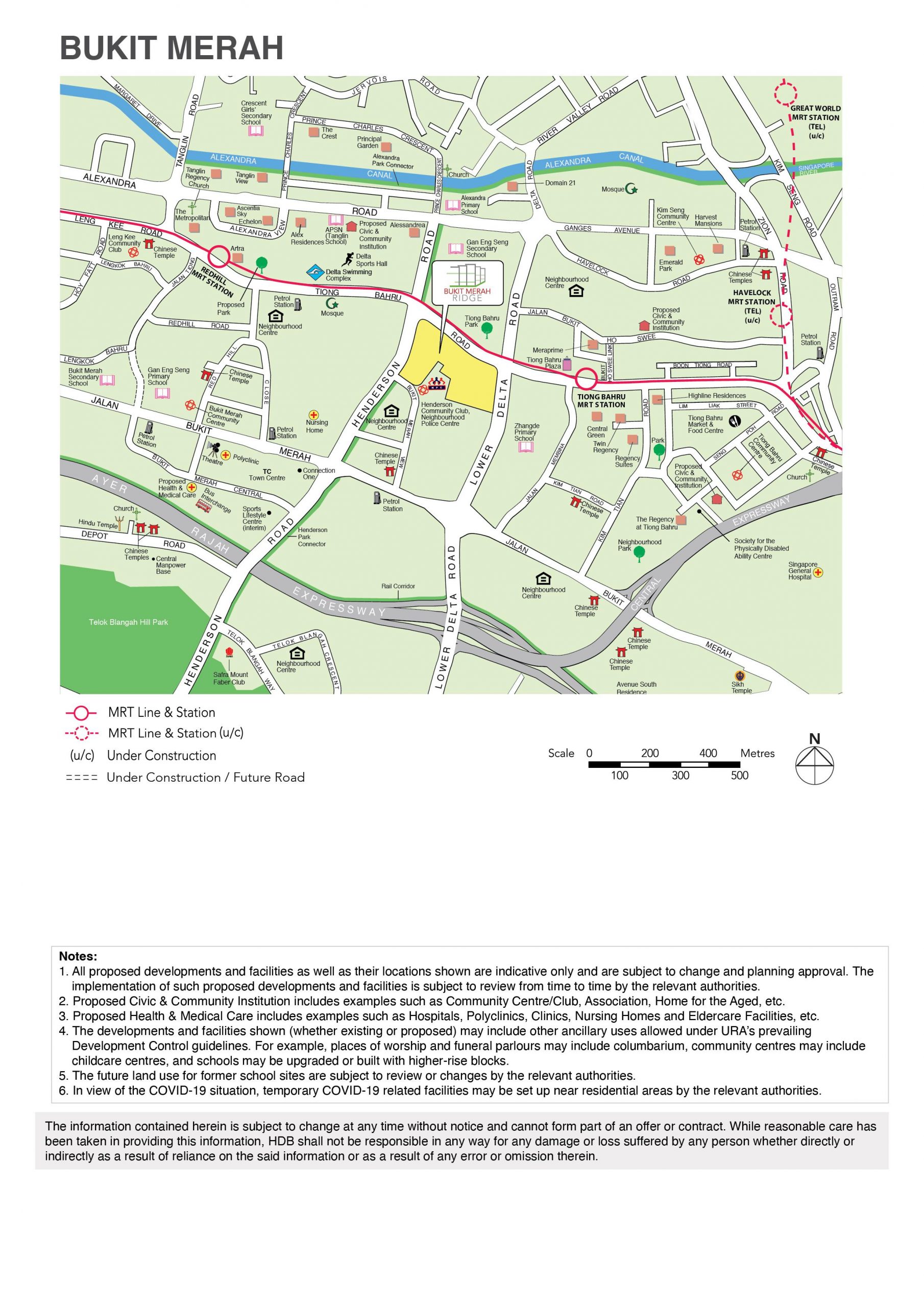 May 2022 Bukit Merah BTO full map