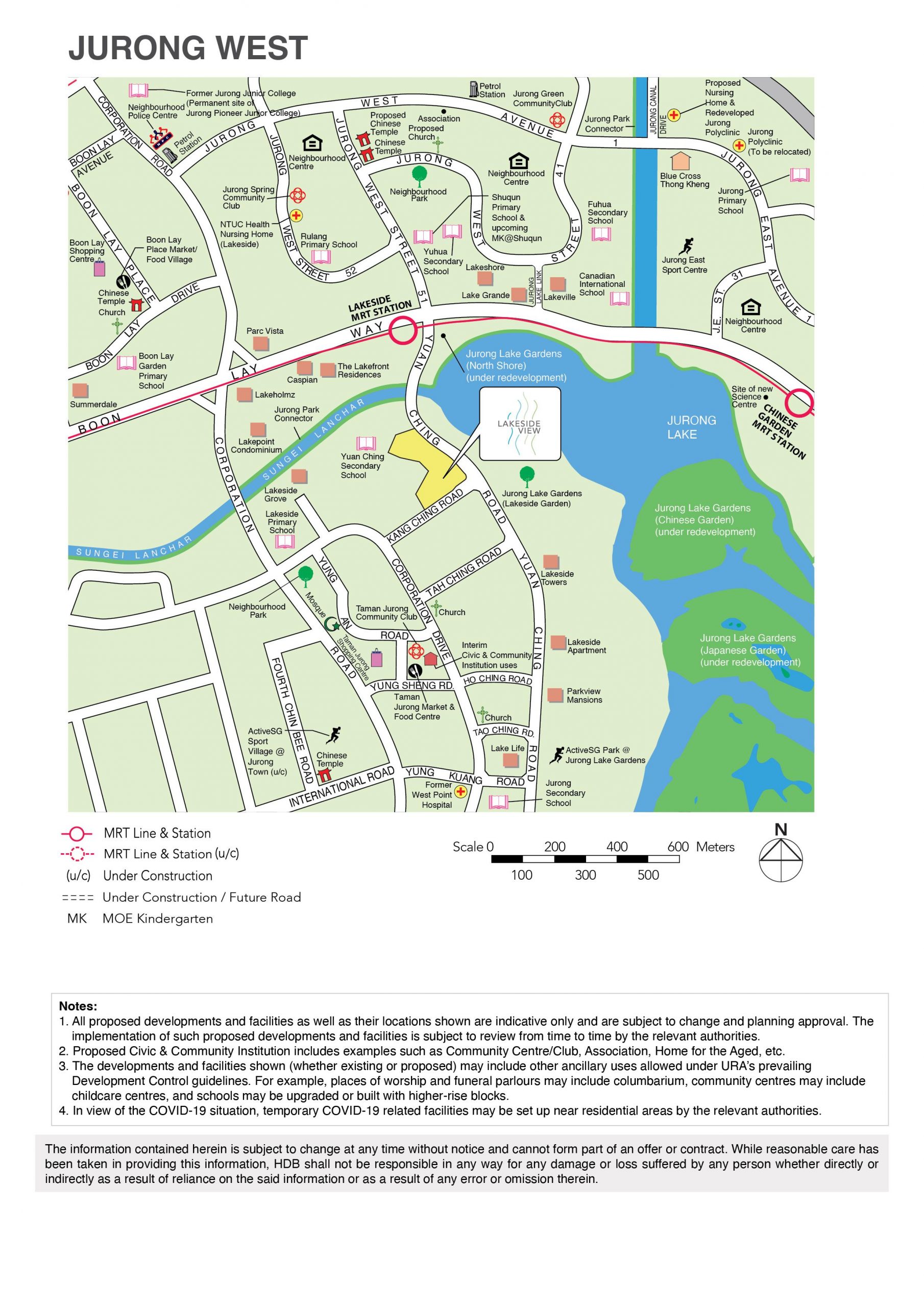 May 2022 Jurong West BTO full map