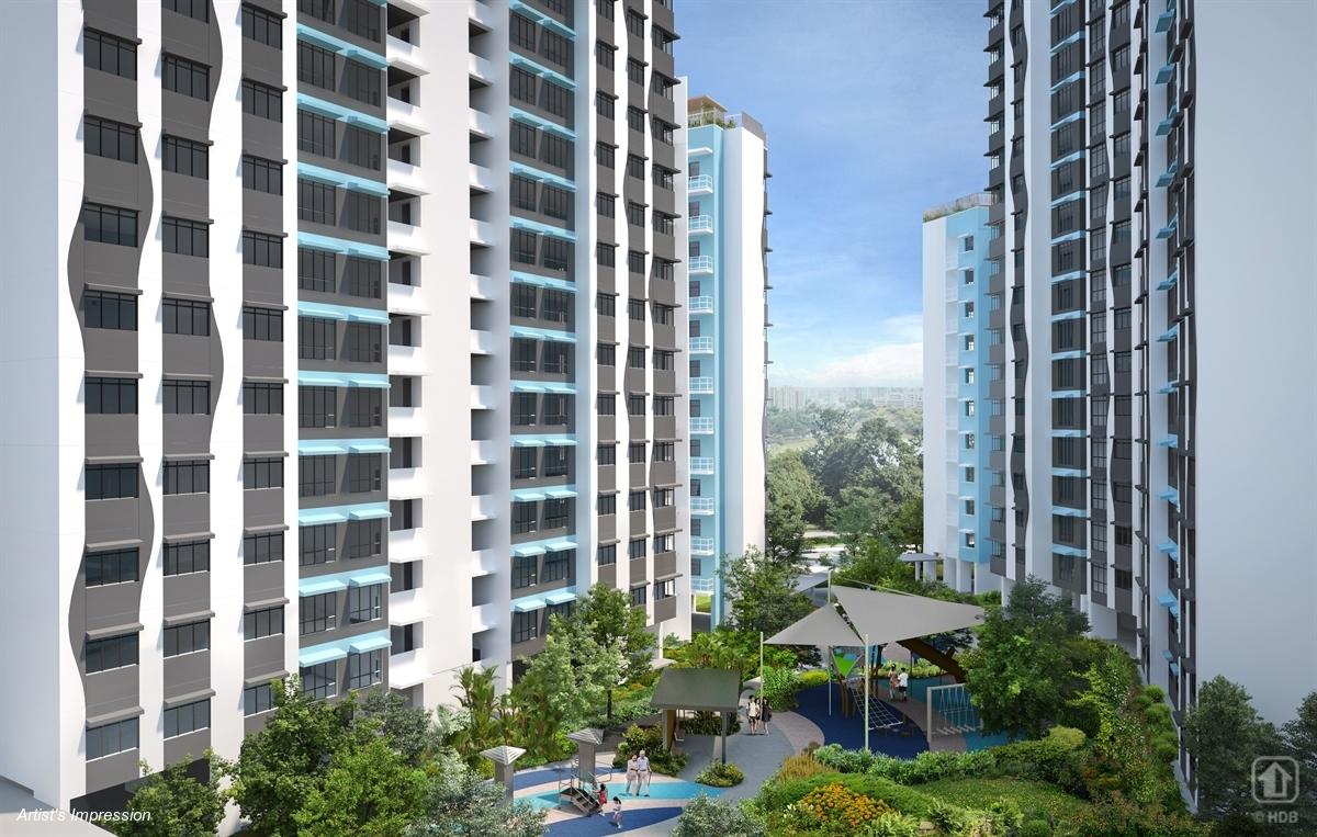Artist's impression of Lakeside View BTO