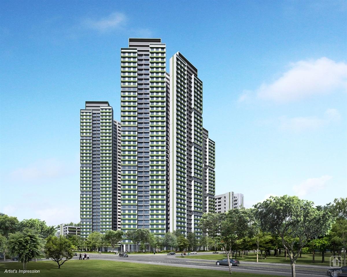Artist's impression of Ghim Moh Ascent