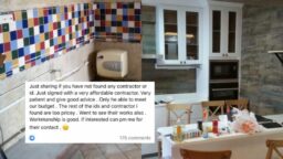 Renovation contractor scam