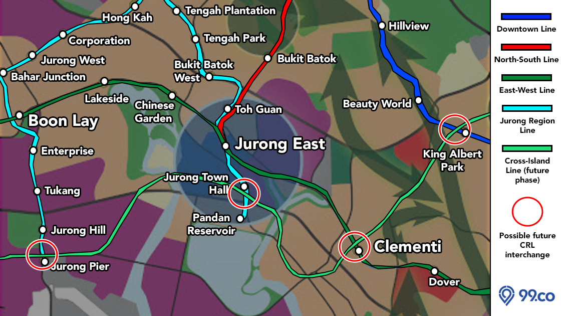 Jurong Region Line and Cross Island Line