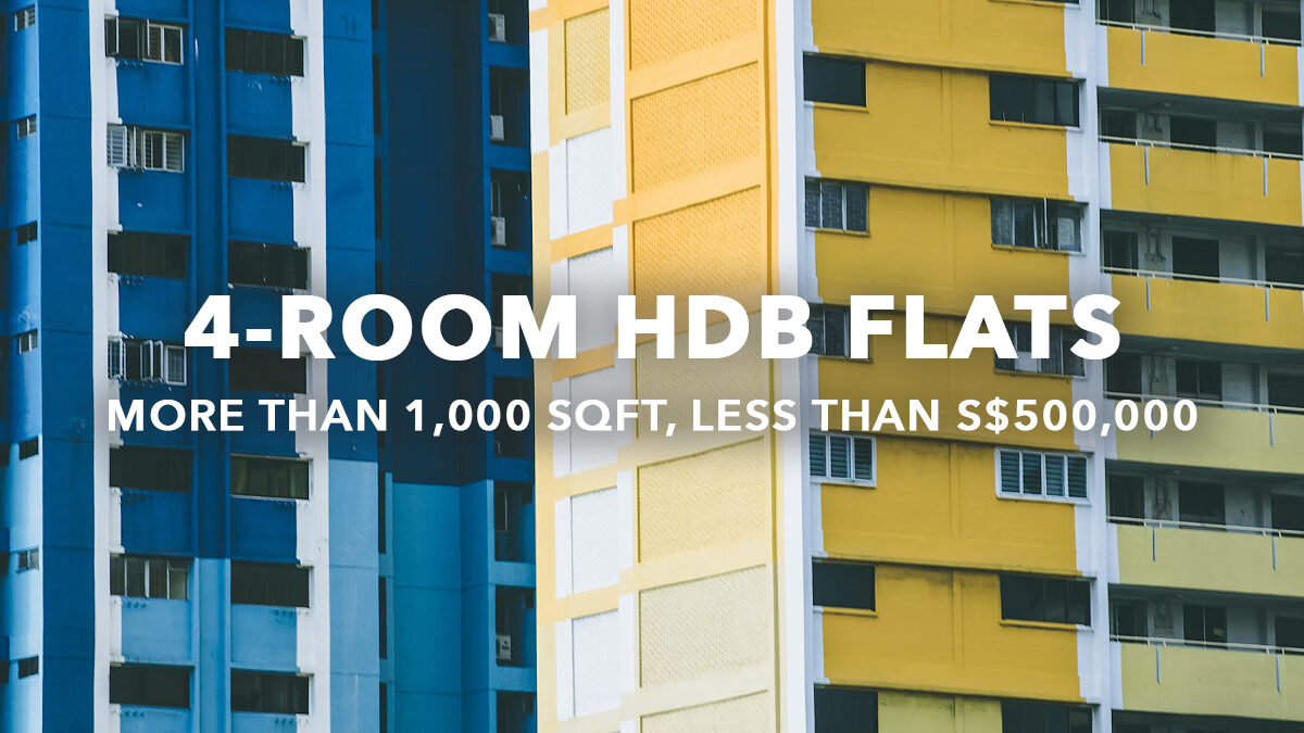 Spacious 4room HDB flats below S500,000 99.co