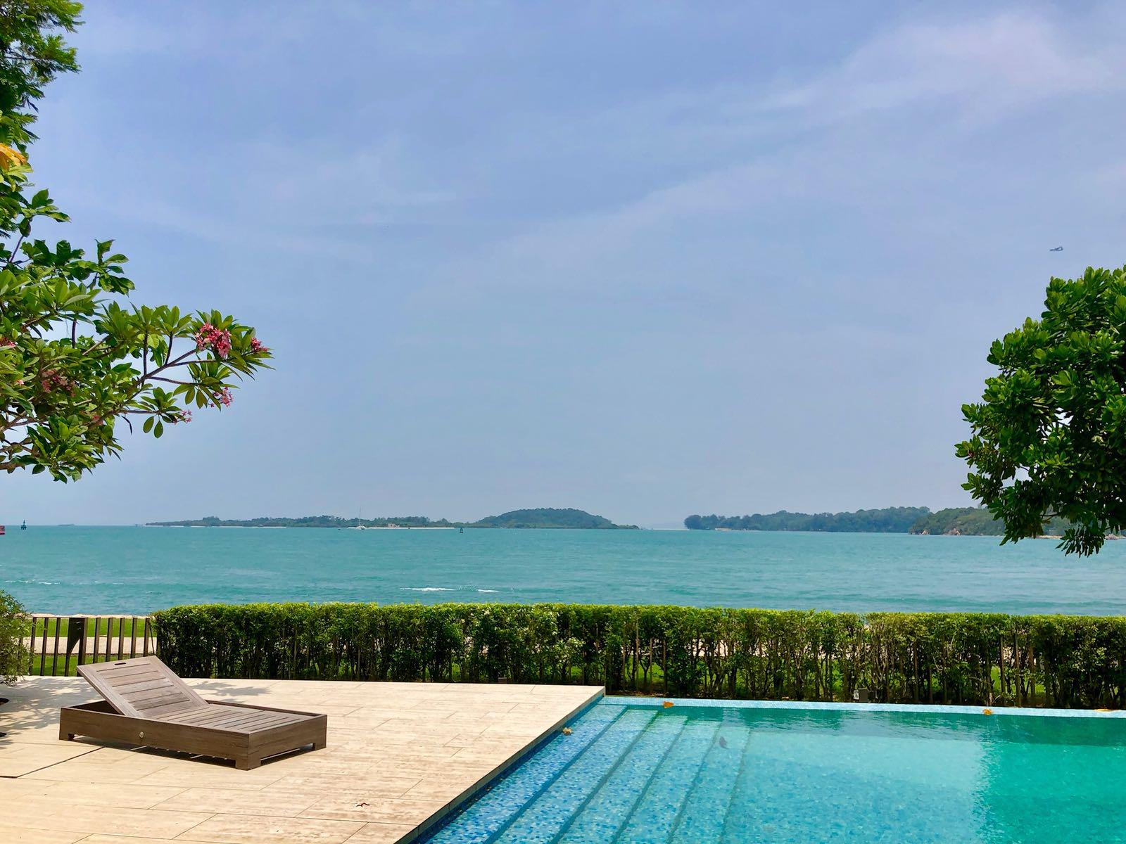 Sea view from Cove Drive bungalow sold by Kevin Feng