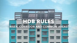 hdb riser, corridor and common areas