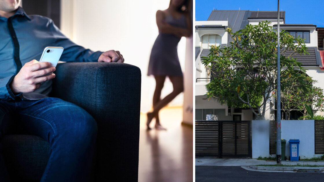 man with mistress gets a share of ex-wive's two houses
