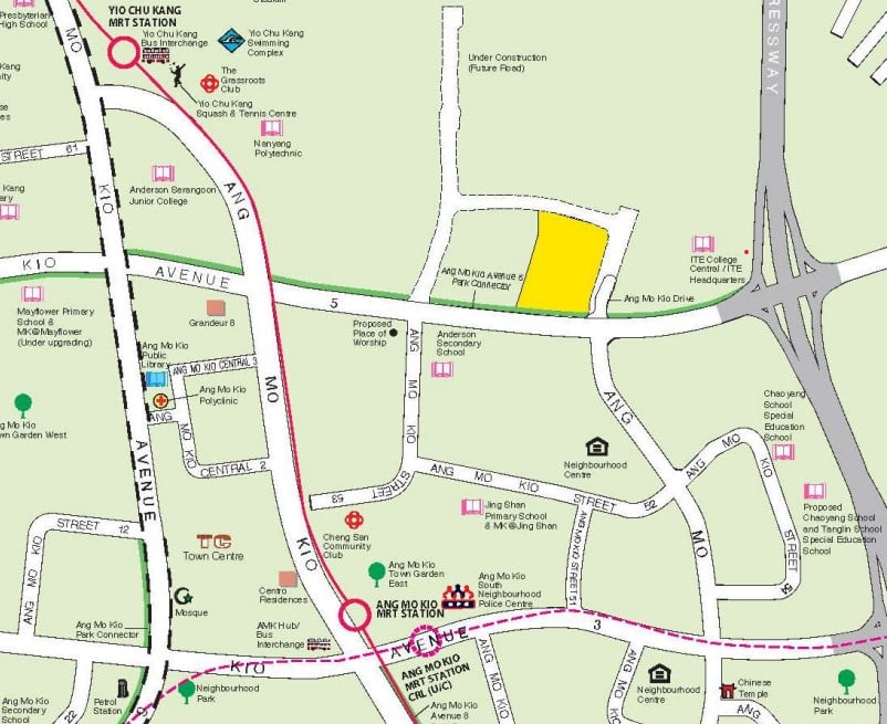 Ang Mo Kio SERS replacement site