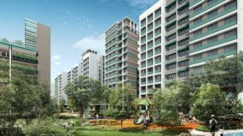 Artist's impression of Sun Plaza Spring BTO