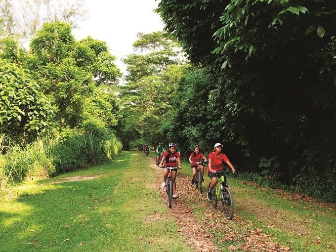 rail corridor cycling