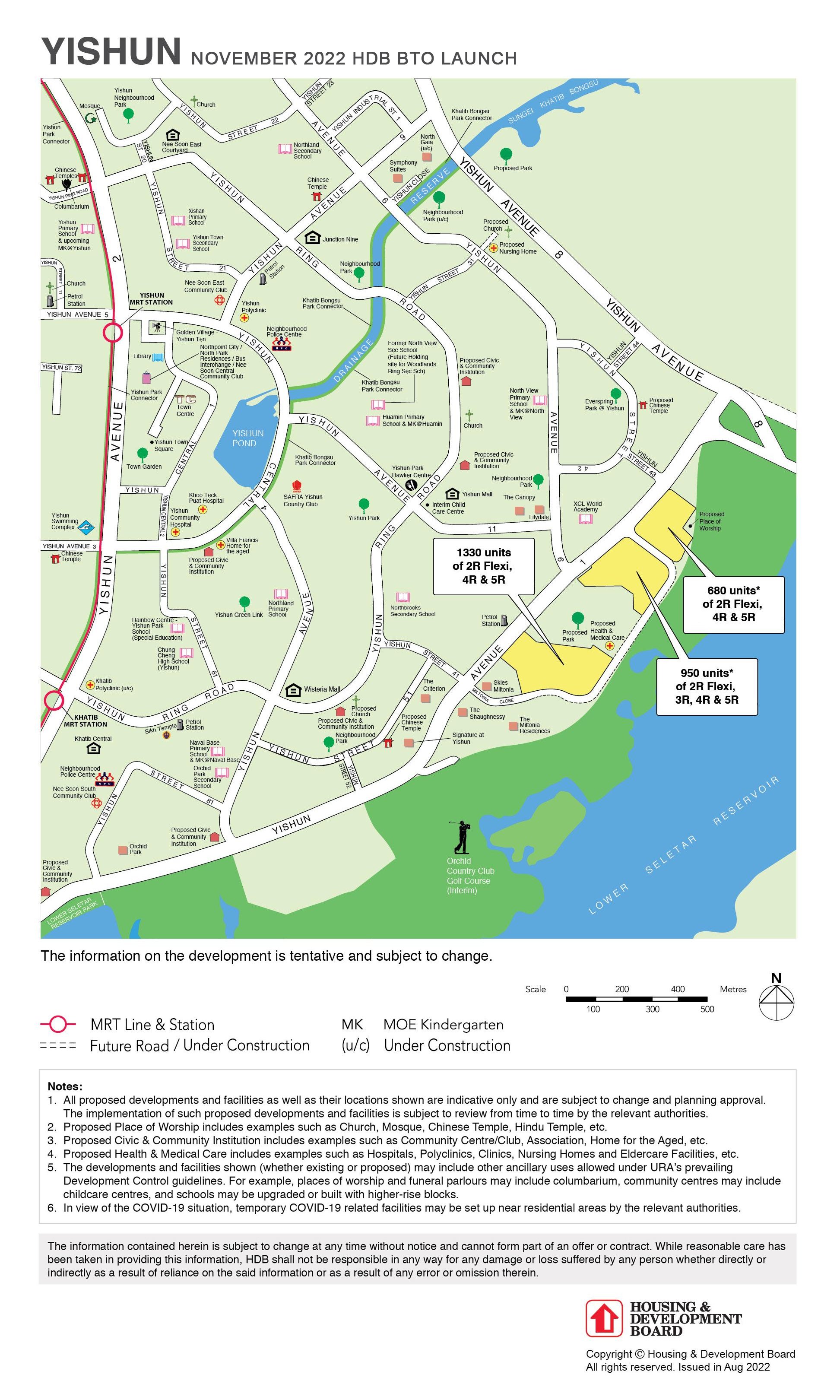 November 2022 Yishun HDB BTO