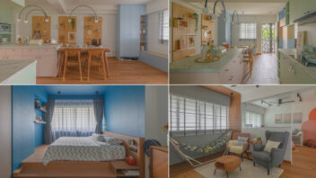 Hui Ying and her husband's 4-room resale HDB at Jln Teck Whye
