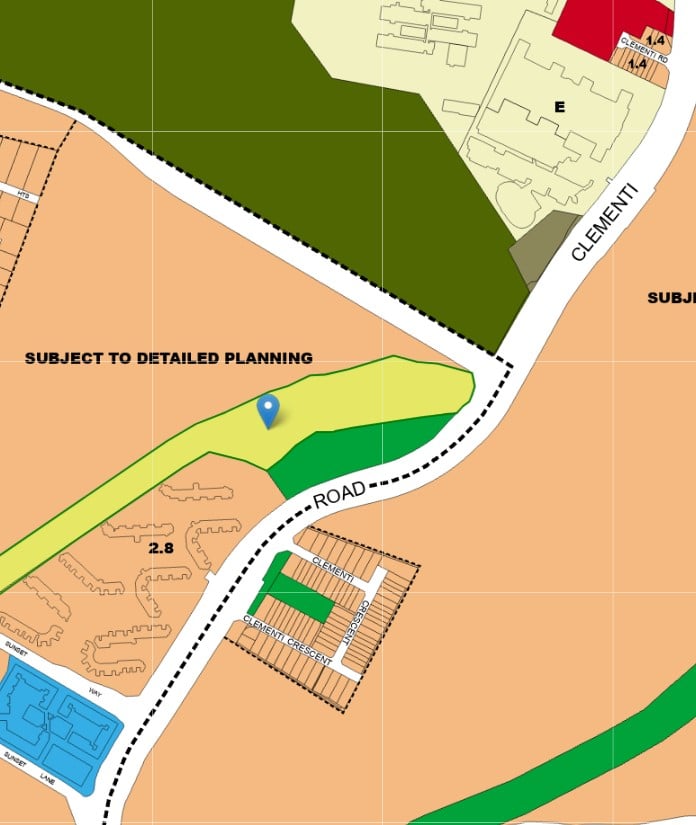 URA Masterplan Sunset Way Residence