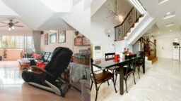 HDB maisonettes in Bishan and Dakota