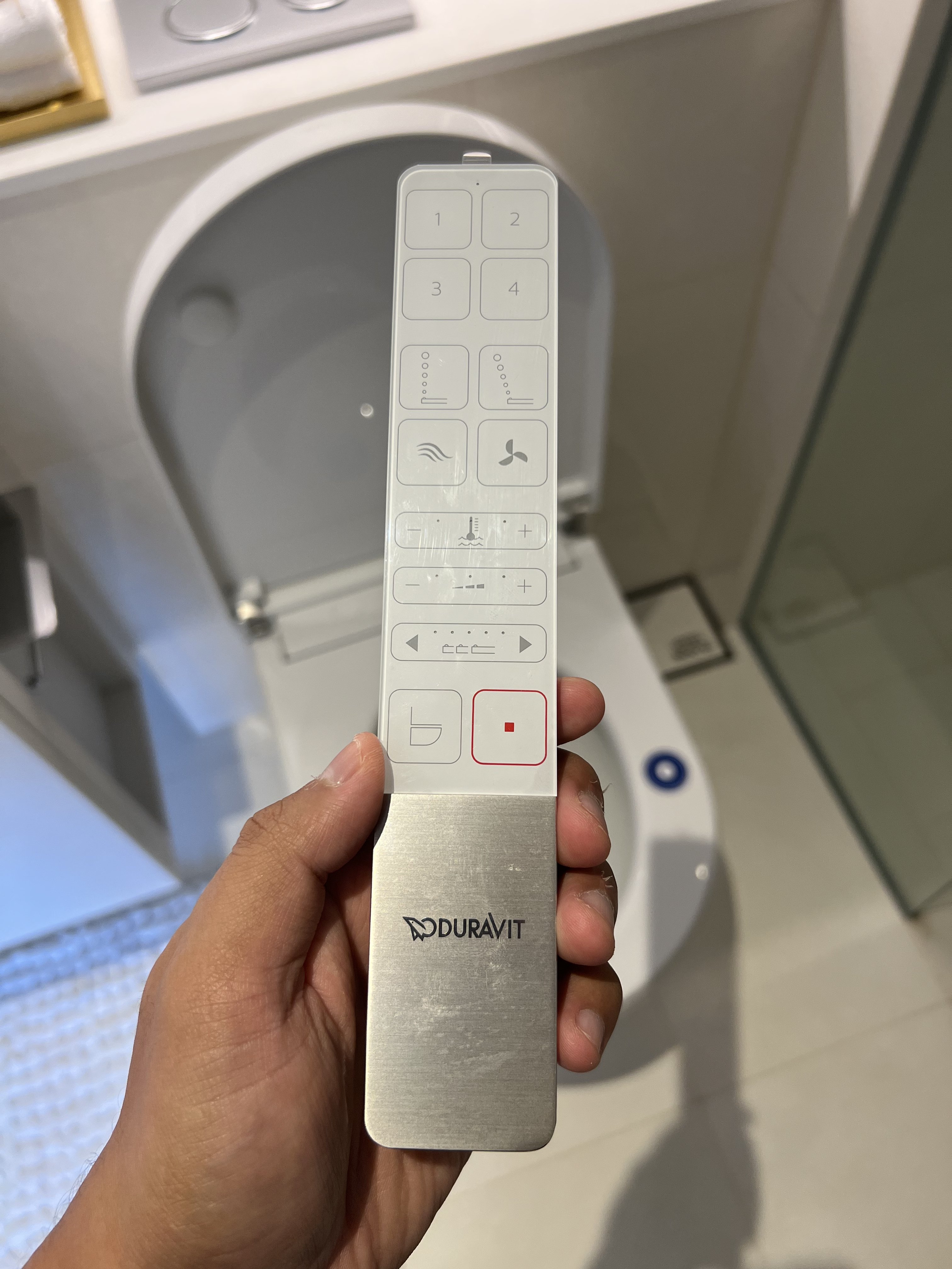 enchante master bathroom washer remote