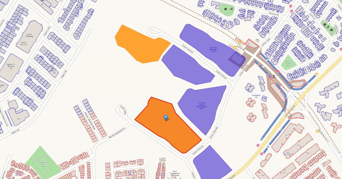 CHIJ St Nicholas Girls' Primary 1km zone