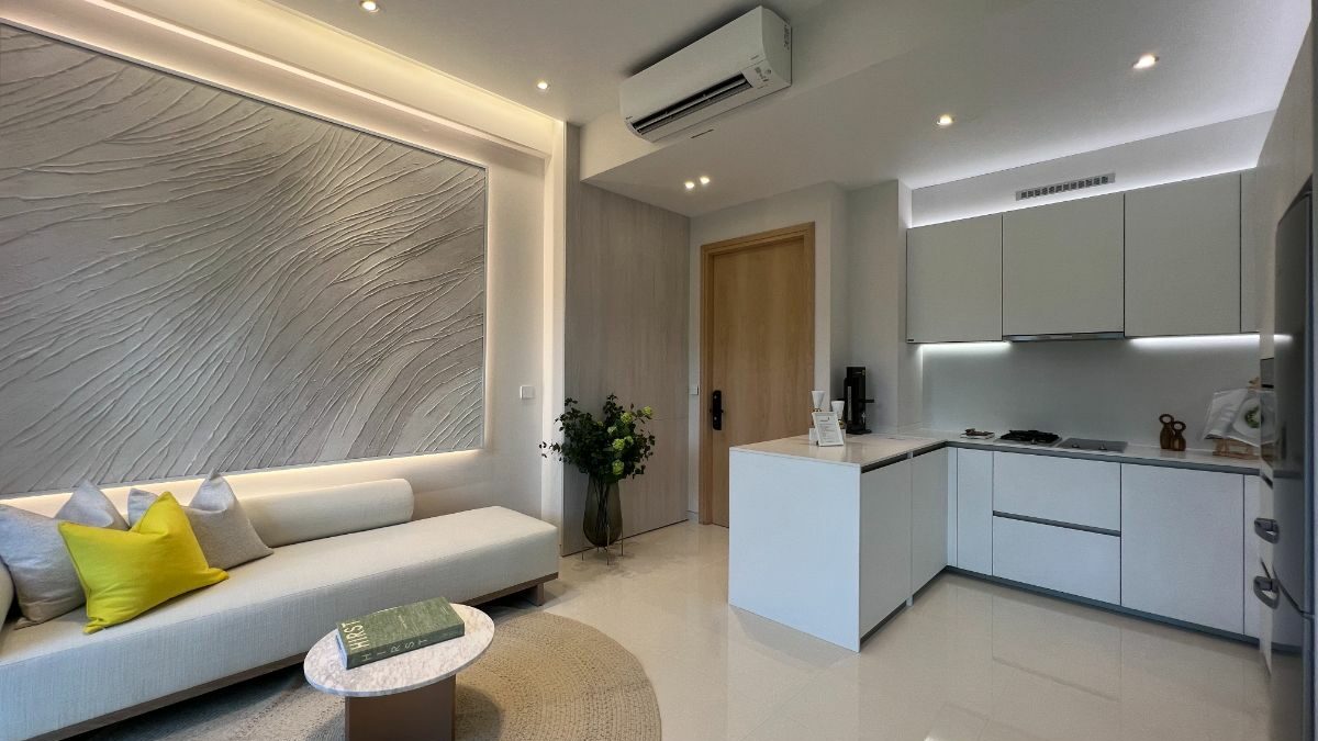 enchante living room and kitchen