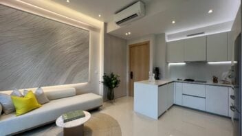 enchante living room and kitchen
